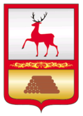 Coat of arms of Semyonovsky urban district, Nizhny Novgorod Oblast
